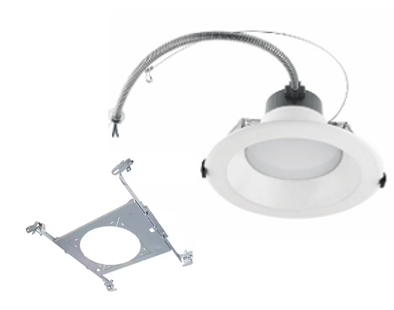 Type B: 6" / 22W / 5CCT / 120-277V / Round Downlight + Bracket